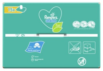 Влажные салфетки Pampers Fresh Clean 15 х 80 шт.
