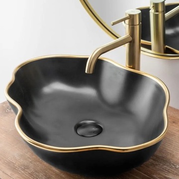 LUNGO GOLD HIGH BRUSHED смеситель для умывальника
