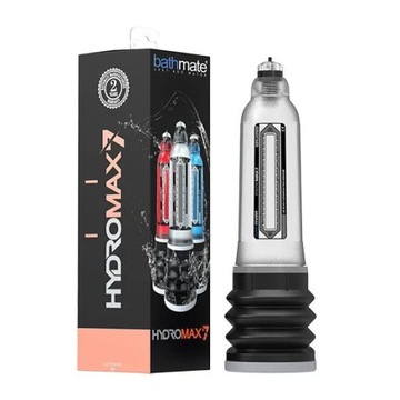 Bathmate HydroMax7 pompka wodna do powiększania penisa Crystal Clear