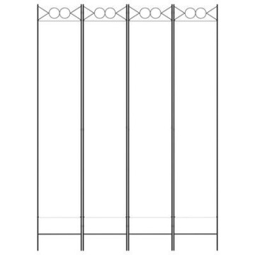 4-PANEL ROOMScreen WHITE 160X220CM Декоративная складная ширма