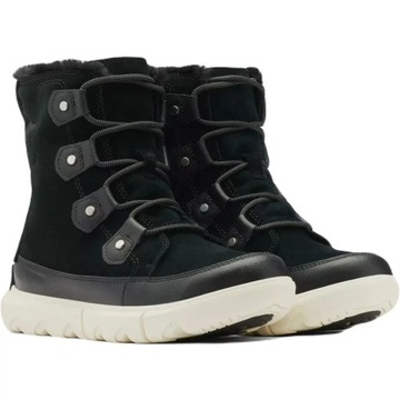 SOREL SOREL EXPLORER II JOAN F-BLACK, FAWN