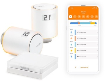 Стартовый набор термостатических головок Netatmo NVP-EN