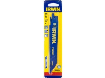 IRWIN BRZESZCZOT SZABLASTY DO PIŁY SZABLASTEJ LISICY METALU 150mm 5szt.