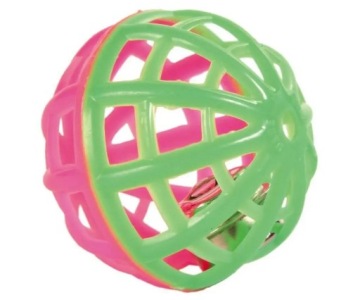 TRIXIE Balls игрушка для кошек мяч х 3 шт пенопласт с колокольчиком ажурный