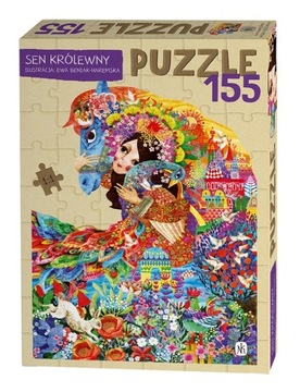 155 elementów Sen królewny Puzzle