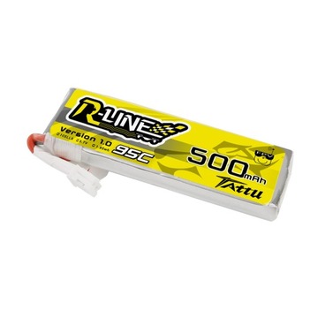 TATTU POWERFUL АККУМУЛЯТОР ЛИТИЙ-ПОЛИМЕРНЫЙ АККУМУЛЯТОР 500MAH 3.7V 95C 1S1P LONG