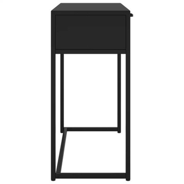 Консоль VidaXL матовый черный 1 х 1 х 1 см