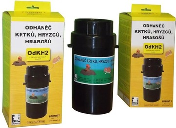 Акустический отпугиватель кротов и грызунов - со случайно меняющимся звуком