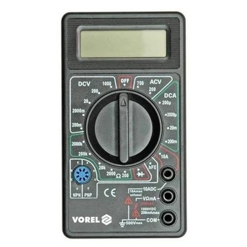 ЦИФРОВОЙ ИЗМЕРИТЕЛЬ VOREL 81780 мультиметр