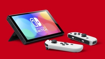 Konsola Nintendo Switch OLED biała Używana