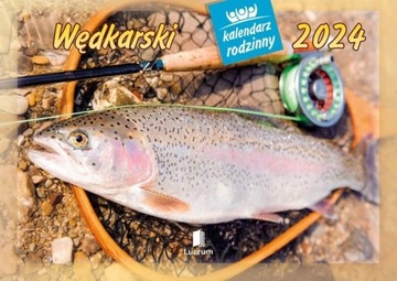 Kalendarz rodzinny 2024 WĘDKARSKI WL12 LUCRUM