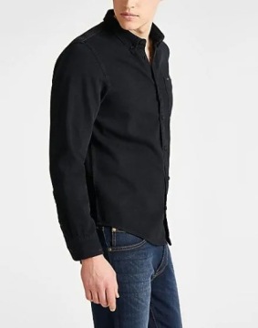 ОБЫЧНАЯ ДЖИНСОВАЯ РУБАШКА LEE НА ПУГОВИЦАХ - M