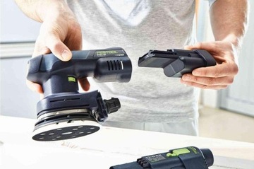 Независимо от мясорубки. Festool ETSC 125 Li-Basic + аккумулятор.