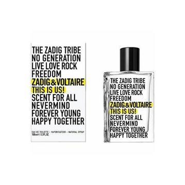 ZADIG & VOLTAIRE THIS IS US! EDT 100ML