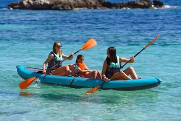 Профессиональный, удобный, прочный каяк Itiwit 8486041 410 см, 3 места