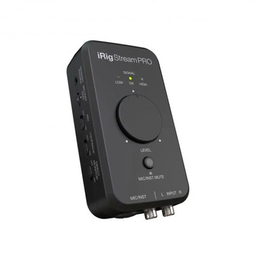 IK Multimedia iRig Stream Pro - Interfejs audio iPhone iPad iPod touch Mac