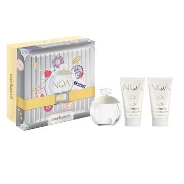 ZESTAW UPOMINKOWY PREZENTOWY CACHAREL NOA 100ML + 50ML+50ML BALSAM DO CIAŁA