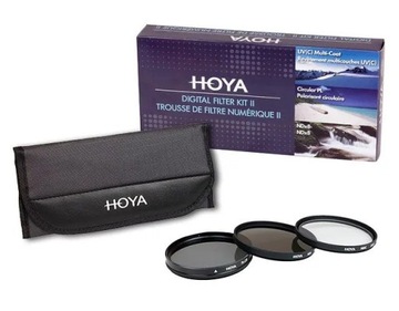 Hoya Digital Filter Kit 77мм - набор фильтров (3 шт.) 77мм + кейс
