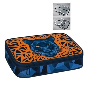 Пенал Black Panther Pantera, 4 стенки, большой