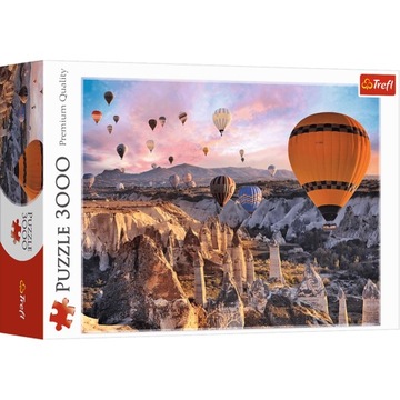 Puzzle 3000 Balony nad Kapadocją TREFL Trefl