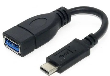 КАБЕЛЬ-АДАПТЕР ASMN OTG USB TYP C-USB 3.0 F 15 см