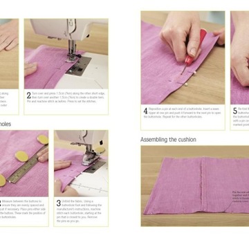 Подушки, шторы и жалюзи шаг за шагом: 25 проектов мягкой мебели для