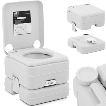 Переносной туалет-туалет для кемпинга 10 л.