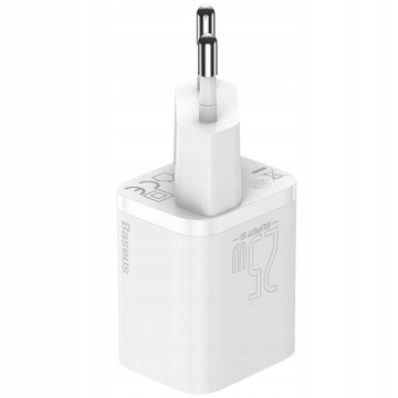 ЛЕГКОЕ ЗАРЯДНОЕ УСТРОЙСТВО BASEUS CUBE ИСТОЧНИК ПИТАНИЯ USB-C PD 25 Вт AC 100–240 В