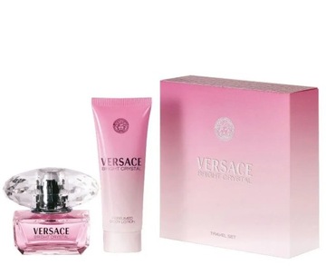 Versace Bright Crystal Woda Toaletowa 50ml + Balsam 100ml