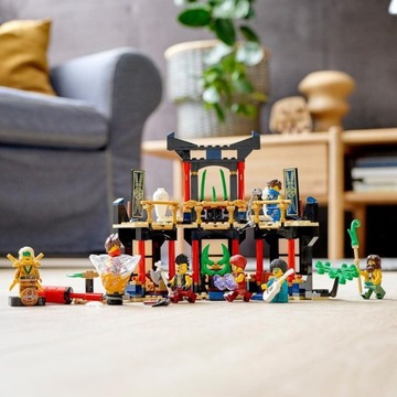 LEGO Ninjago Турнир стихий 71735 НОВИНКА! В подарок ЗОЛОТАЯ ФИГУРКА ФАСТ!