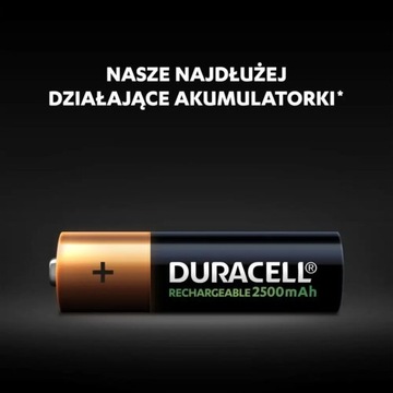 Duracell Batteries Fingers 2500 мАч R6 AA 4 ПК