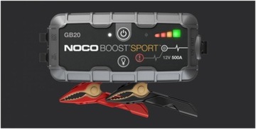 NOCO GB20 BOOSTER SPORT JUMP STARTER 12V 500A