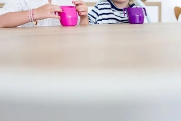 Doidy Cup Kubek do nauki picia dla niemowląt i małych dzieci Słoneczny