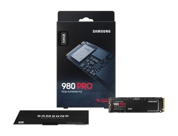 Твердотельный накопитель Samsung 980 Pro 500 ГБ M.2 PCIe