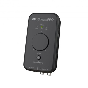 IK Multimedia iRig Stream Pro - Interfejs audio iPhone iPad iPod touch Mac