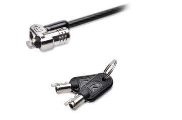 Замок для ноутбука Kensington MicroSaver 2.0 с ключом, черный