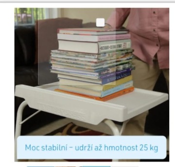 Складной, передвижной приставной столик для дивана SENIOR ZWY