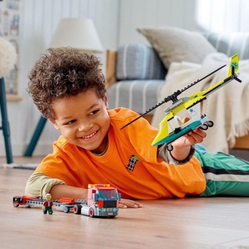 LEGO CITY 60343 Эвакуатор Вертолет TIR