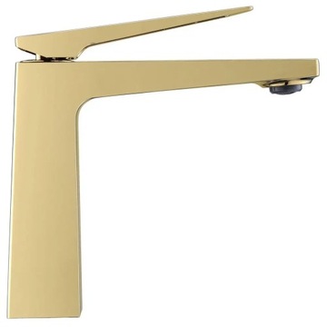 Parker Gold Матовый низкий смеситель для раковины