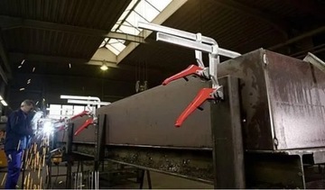 Зажим рычажный, сталь 400х120мм BESSEY