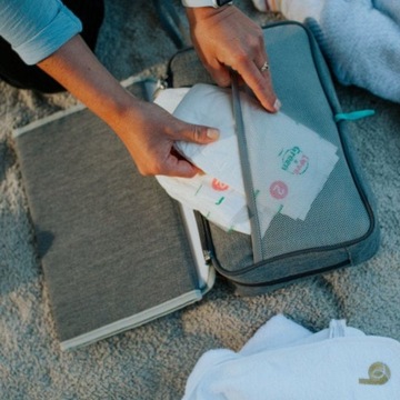 Пеленальный столик Коврик, мягкий пеленальный столик Babymoov 22x31 см серый M011