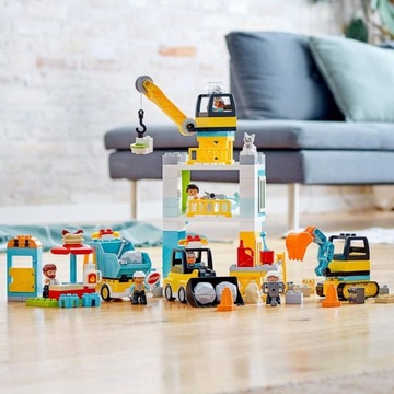 LEGO Duplo 10933 Башенный кран и строительство