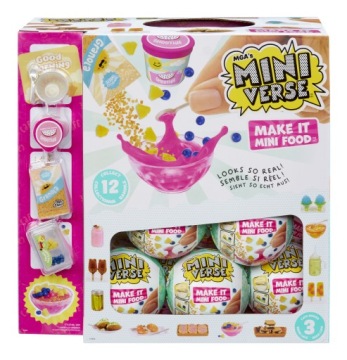 Miniverse Make It Mini Cafe Series 3 Ball Dessert Миниатюрная еда 505396