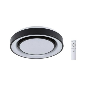 Paulmann RAINBOW DYNAMIC LED потолочный светильник 22Вт RGBW + пульт - черный