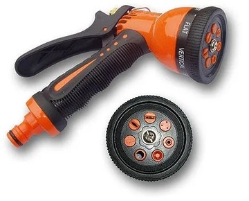 Пистолет BLACK LINE 8-функциональный ZEBRA TWIN ECO-7203T