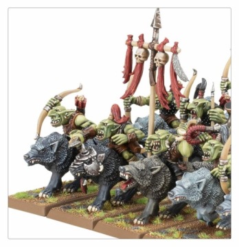 Мод Goblin Wolf Rider, Племена орков и гоблинов, Warhammer The Old World