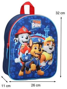 Синий детский/школьный рюкзак Paw Patrol