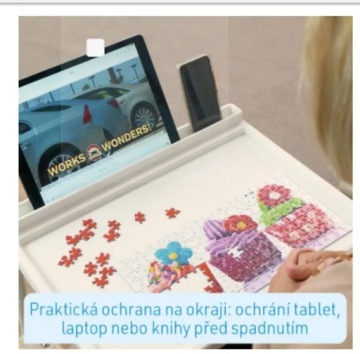 Складной, передвижной приставной столик для дивана SENIOR ZWY