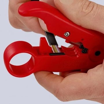 KNIPEX 16 60 06 Инструмент для снятия изоляции COAX UTP