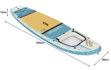 Доска Bestway Hydro-Force Panorama SUP 340 см Gigant HIT